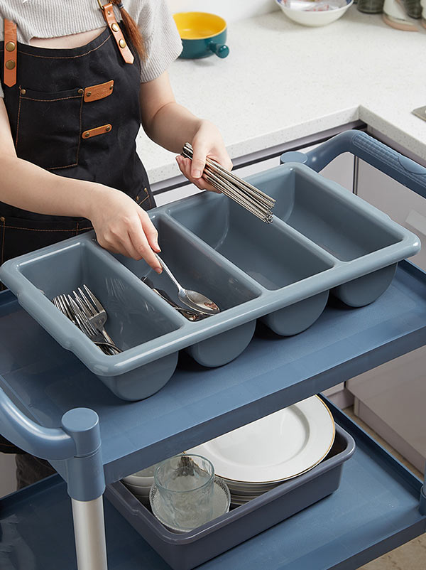 Thiết bị hỗ trợ phân loại đũa thìa nhanh trong nhà hàng