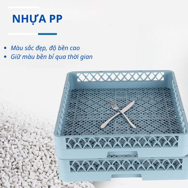 Khay rack được sản xuất từ nhựa PP