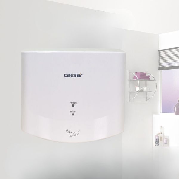 Mẫu máy sấy tay treo tường cảm ứng Caesar