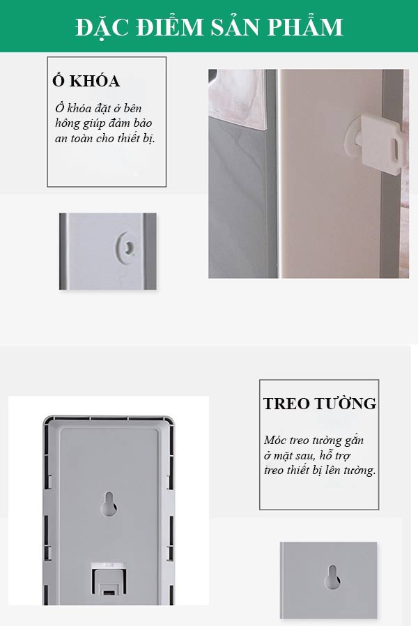 Đặc điểm thiết kế của máy xịt tạo hương thơm phòng