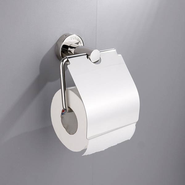 Móc - lô giấy vệ sinh inox kiểu dáng treo tường