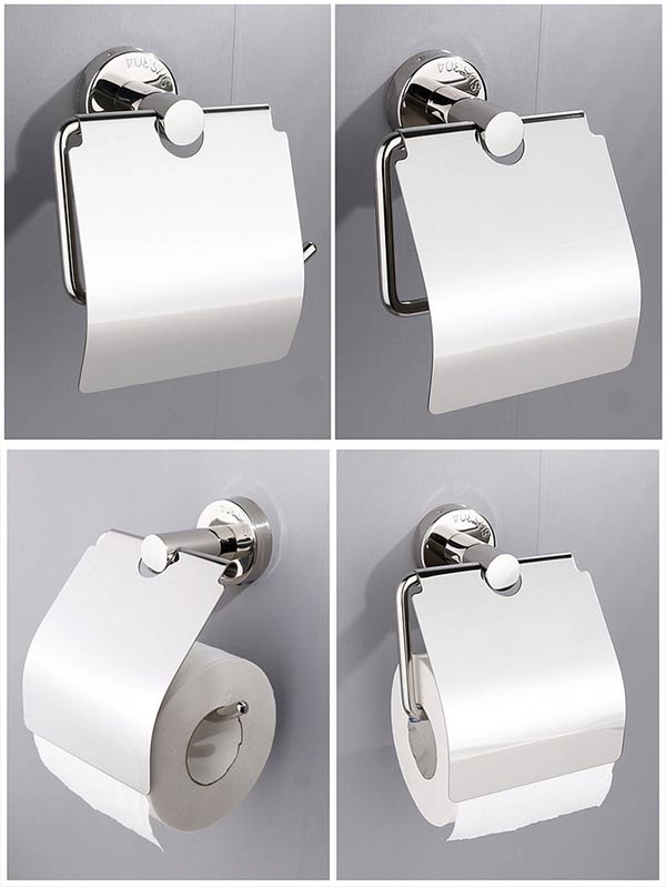 Lô treo giấy phù hợp với loại giấy vệ sinh cuộn nhỏ, có lõi