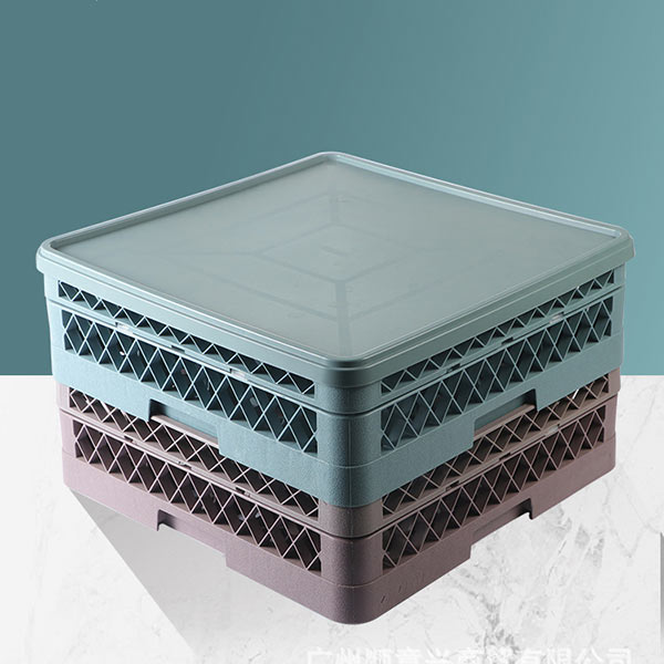 Dễ dàng đậy kín các loại rack nhựa đựng ly, bát đĩa