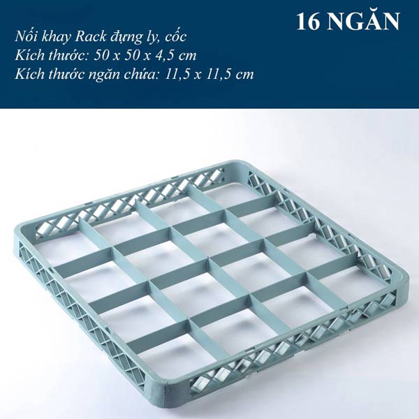 Nối khay rack 16 ngăn