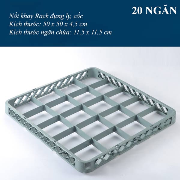 Nối khay rack 20 ngăn