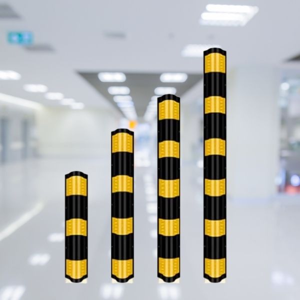 Ốp cột cao su Paloca thiết kế nhỏ gọn, dễ dàng lắp đặt