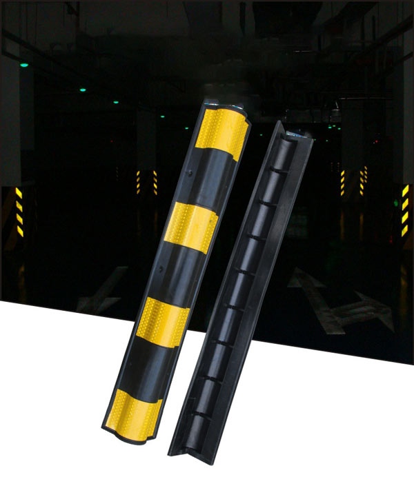 Cao su ốp cột dạng tròn có phản quang 80cm