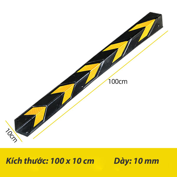 Cụ thể kích thước của mẫu cao su ốp góc vuông - ốp cột vuông