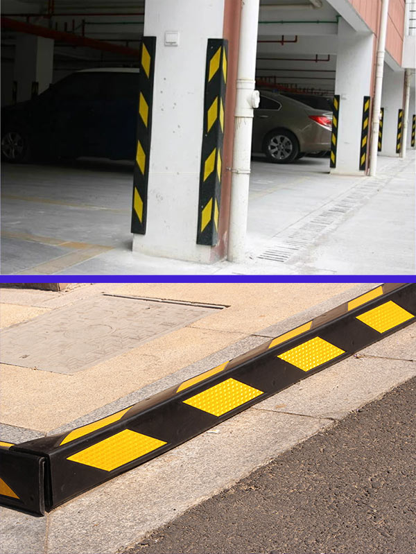 Dễ dàng thi công lắp đặt ốp góc, ốp cột cao su