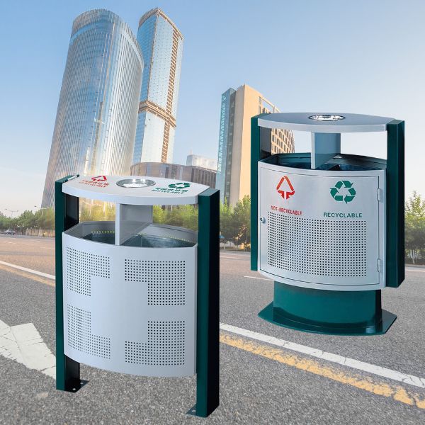 Paloca sở hữu rất nhiều mẫu thùng rác công cộng ngoài trời