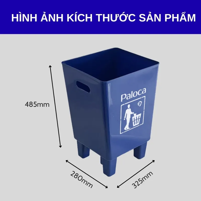 Kích thước thùng đựng rác máy vắt sổ