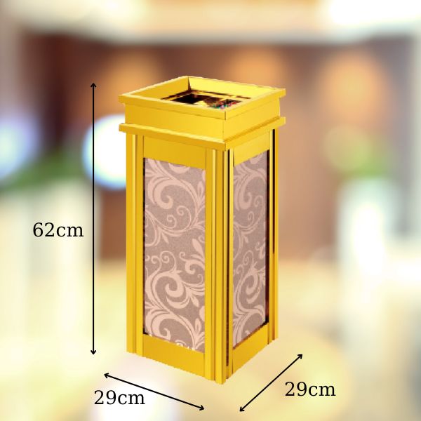 Kích thước thùng rác đá hoa cương