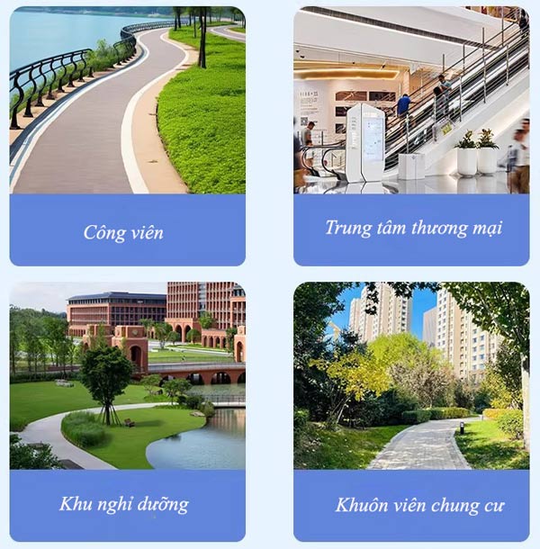 Mẫu thùng rác có thể sử dụng được ở nhiều nơi