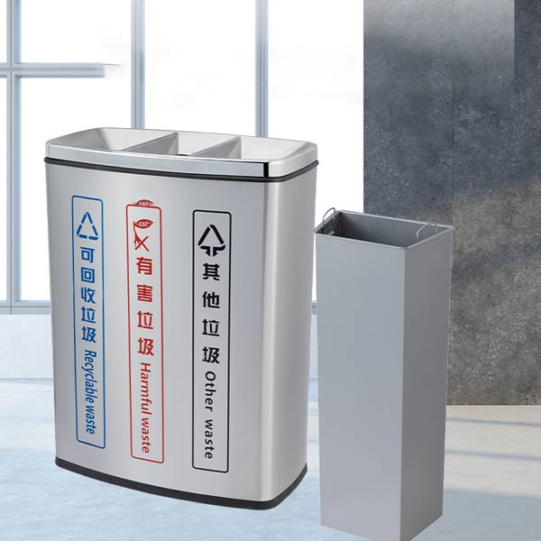 Thùng phân loại 3 ngăn siêu tiện lợi