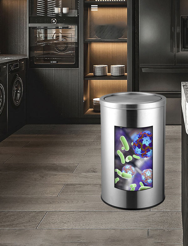 Thùng rác nắp bập bênh dung tích lớn, đựng được nhiều rác thải