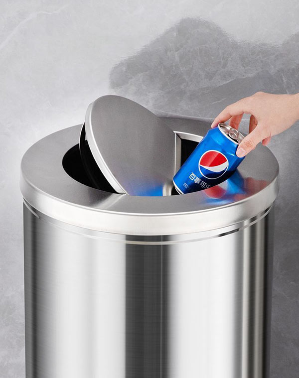 Thùng rác nắp bập bênh xả rác nhanh chóng