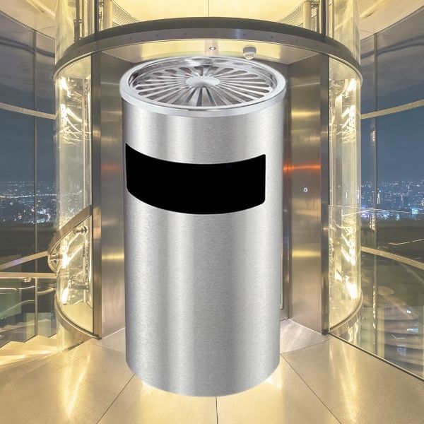 Paloca sở hữu những mẫu thùng rác inox nắp gạt tàn chất lượng