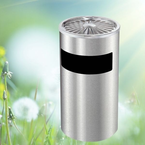 Thùng rác gạt tàn cỡ lớn