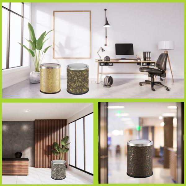 Thùng rác nắp lật nhỏ sử dụng không gian ít người