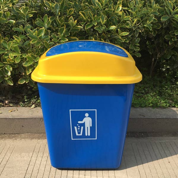 Thùng rác nhựa nắp bập bênh loại 30L