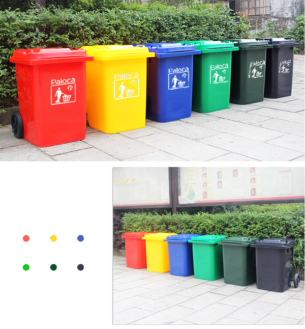 Paloca cung cấp thùng rác nhựa công cộng loại tốt