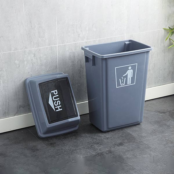 Nắp bập bênh có thể tháo rời khỏi thân thùng