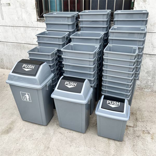 Paloca sở hữu mẫu thùng rác nắp đẩy nhiều dung tích