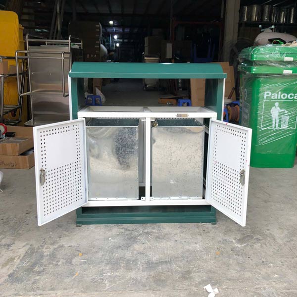 Cấu tạo bên trong thùng rác