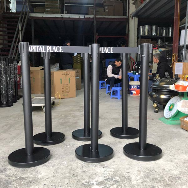 Paloca nhận lắp đặt và in logo lên dây căng cột chắn