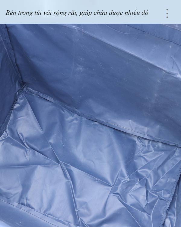 Lòng túi cực kì rộng rãi