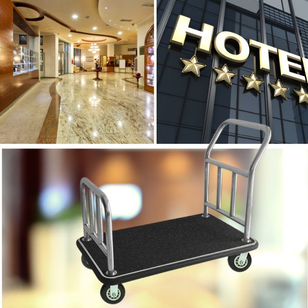 Xe chuyên dùng để vận chuyển vali, hành lý