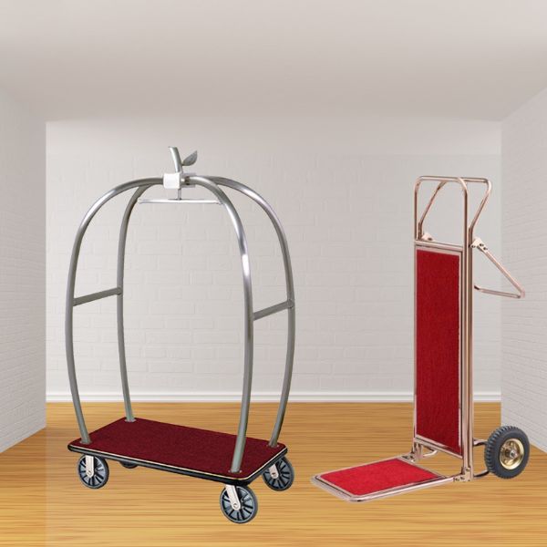 Paloca có cả xe đẩy hành lý cỡ nhỏ và cỡ lớn