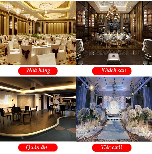 Phù hợp sử dụng tại nhiều không gian