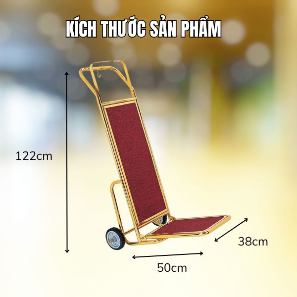 Thông số kỹ thuật xe chở hành lý hình chữ L cỡ nhỏ