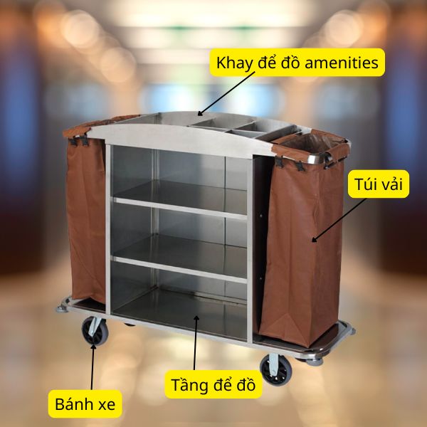 Chi tiết các bộ phận cấu thành xe làm buồng