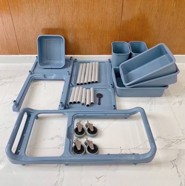 Các bộ phận cấu thành xe dọn đồ nhà hàng