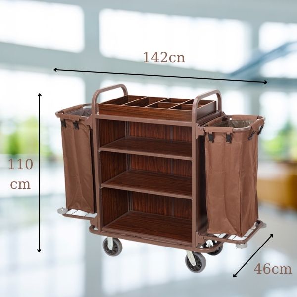 Thông tin chi tiết kích thước của xe làm buồng phòng cỡ lớn