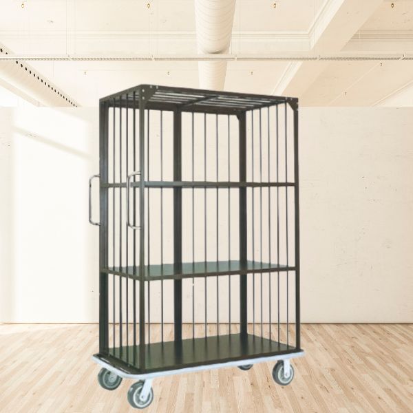 Mẫu xe đẩy giặt là cỡ lớn 3 tầng tiện dụng