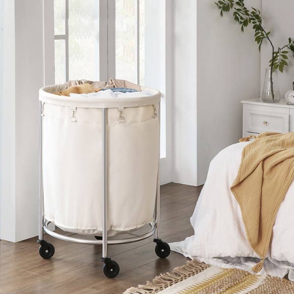 Paloca phân phối xe đẩy giặt ủi hình tròn