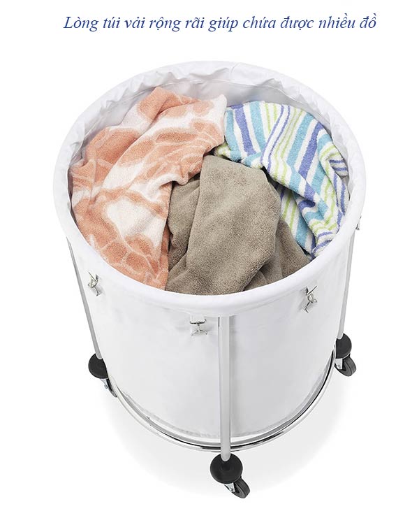 Chở được lượng lớn đồ vải cùng lúc