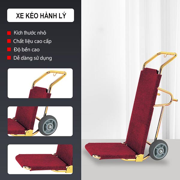 Đặc điểm thiết kế xe kéo hành lý