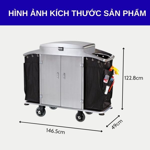 Tham khảo kích thước xe làm buồng có cửa đóng mở