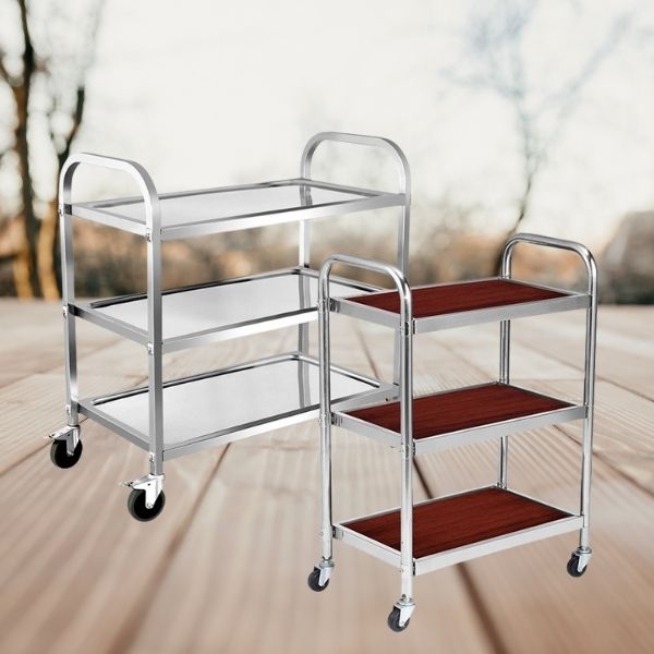 Paloca bán các mẫu xe đẩy 3 tầng phục vụ đẹp