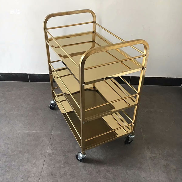 Paloca lắp đặt và kiểm tra xe đẩy inox 3 tầng