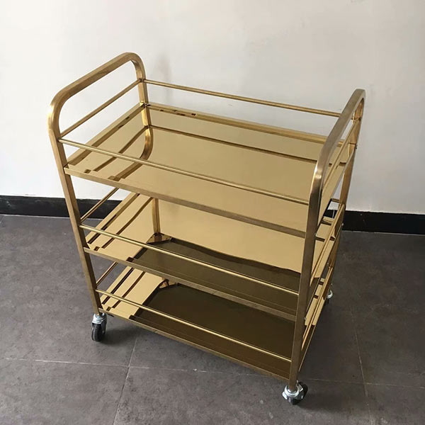 Paloca lắp đặt và kiểm tra xe đẩy inox 3 tầng