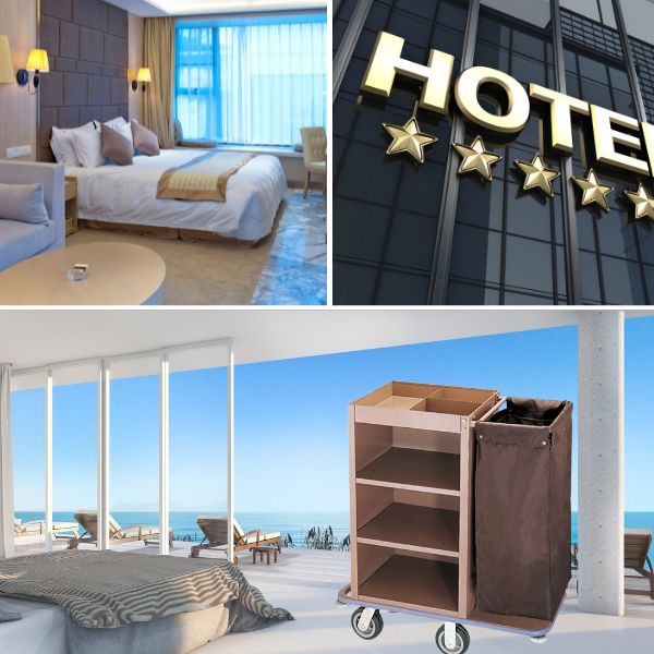 Các đơn vị kinh doanh dịch vụ lưu trú luôn cần xe làm buồng