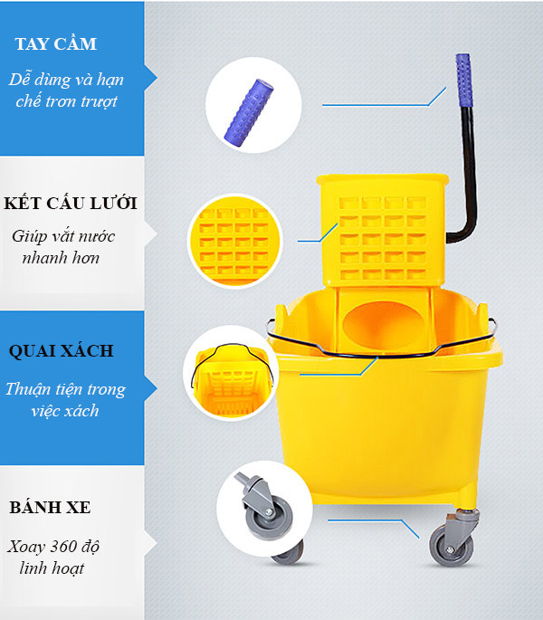 Thiết kế xe đơn giản nhưng chắc chắn, dễ sử dụng