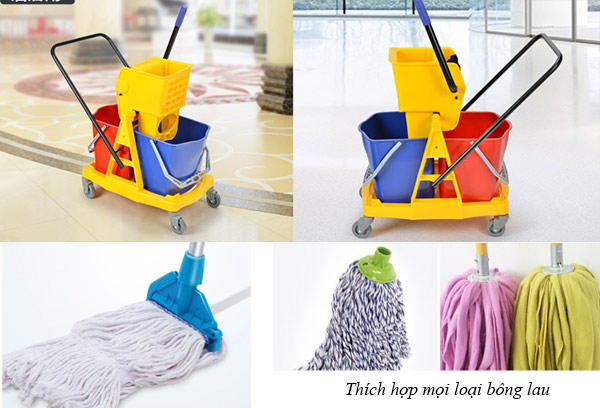 Phù hợp để sử dụng mọi loại bông lau nhà