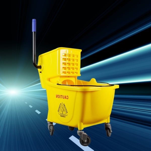 Mẫu xe ép nước cây lau sàn đơn - 1 ngăn dung tích 24L