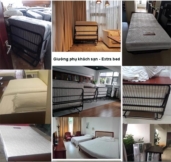 Paloca chuyên bán các loại giường phụ khách sạn, extra bed hotel